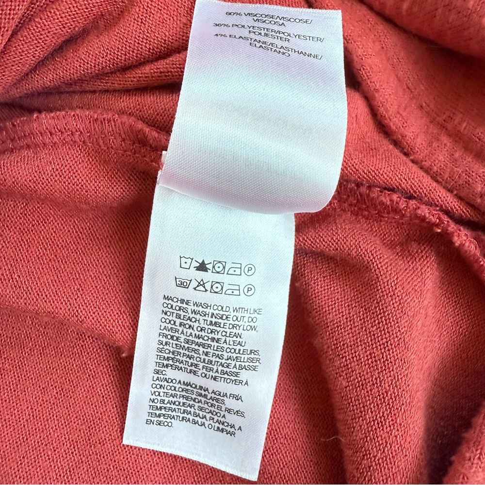 Lucky Brand Womens Pullover Tandoori Spice Crewneck Long Sleeve Sweater XL - Picture 6 of 13